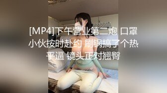 [MP4]下午营业第二炮 口罩小伙按时赴约 刷锅搞了个热乎逼 镜头正对翘臀