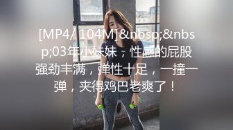 [MP4/ 104M]&nbsp;&nbsp;03年小妹妹，性感的屁股强劲丰满，弹性十足，一撞一弹，夹得鸡巴老爽了！