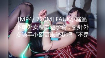 [MP4/ 720M] FAUK小骚逼下单外卖湿巾避孕套，强奸外卖骑手小哥哥来骑我吧“不是