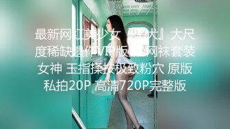 最新网红美少女『恶犬』大尺度稀缺遗作VIP版-渔网袜套装女神 玉指揉按极致粉穴 原版私拍20P 高清720P完整版