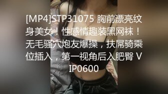 [MP4]STP31075 胸前漂亮纹身美女！性感情趣装黑网袜！无毛骚穴炮友爆操，扶屌骑乘位插入，第一视角后入肥臀 VIP0600